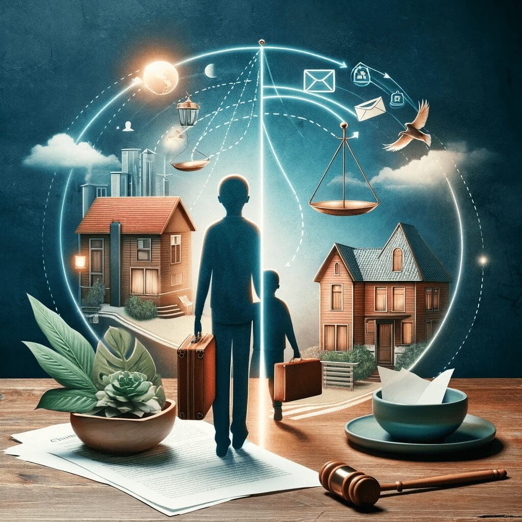 who gets the house in a Nevada divorce illustration