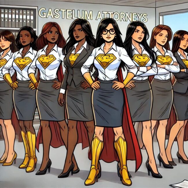 A group of women standing next to each other.