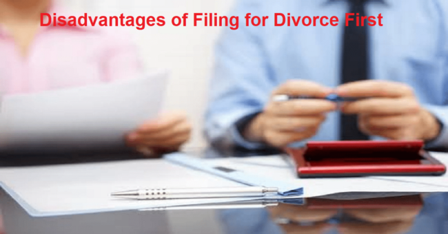 Filing for Divorce First