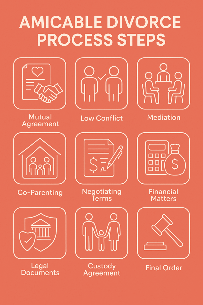 Amicable Divorce Steps