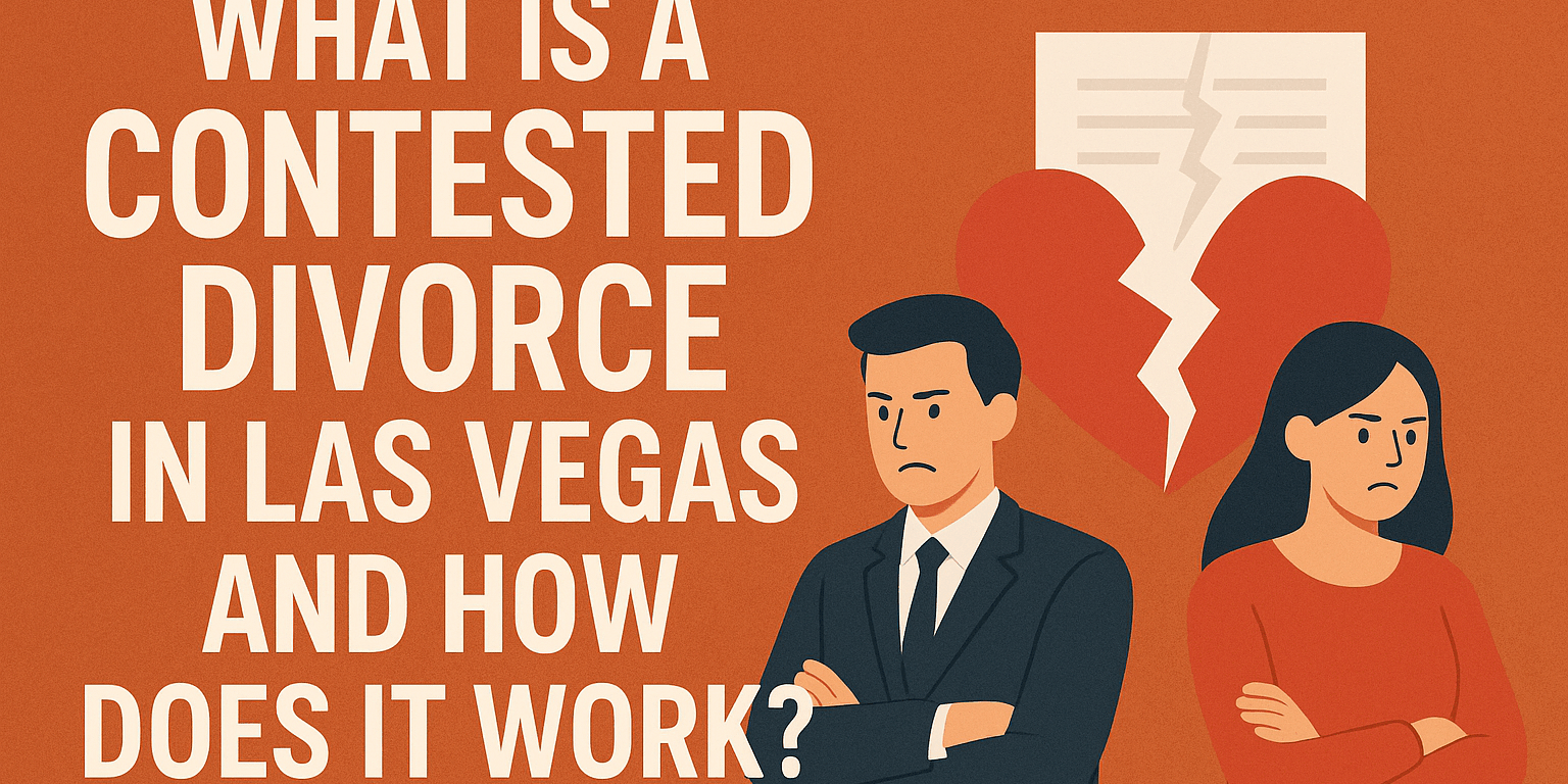What Is a Contested Divorce in Las Vegas and How Does It Work?