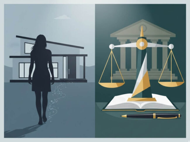 Alimony in Nevada illustration of legal scales