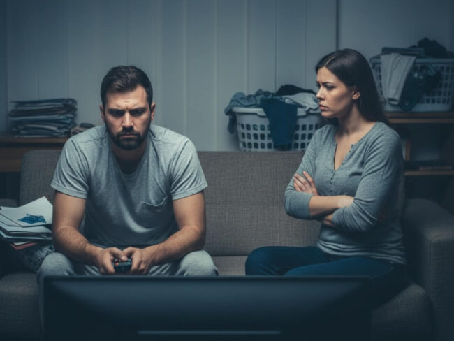 Las Vegas child custody lawyer illustration