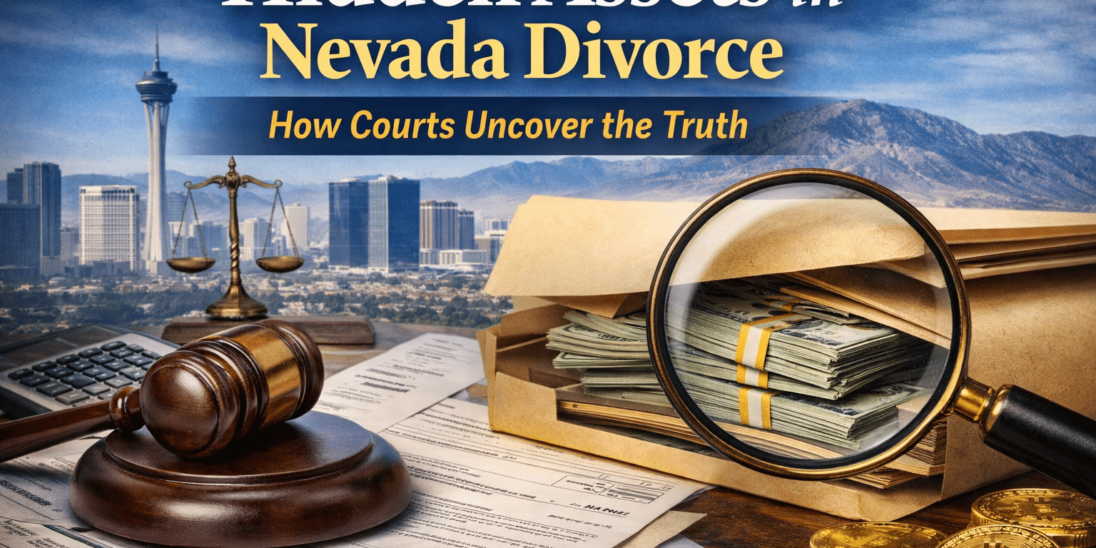 hidden assets Nevada divorce